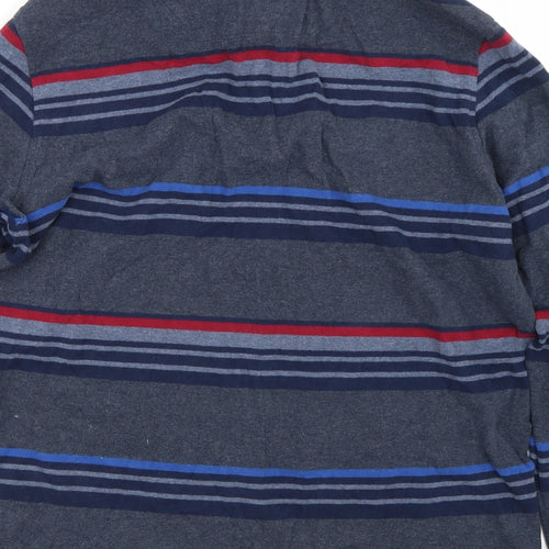 Blue Harbour Mens Blue Spotted   Polo Size L