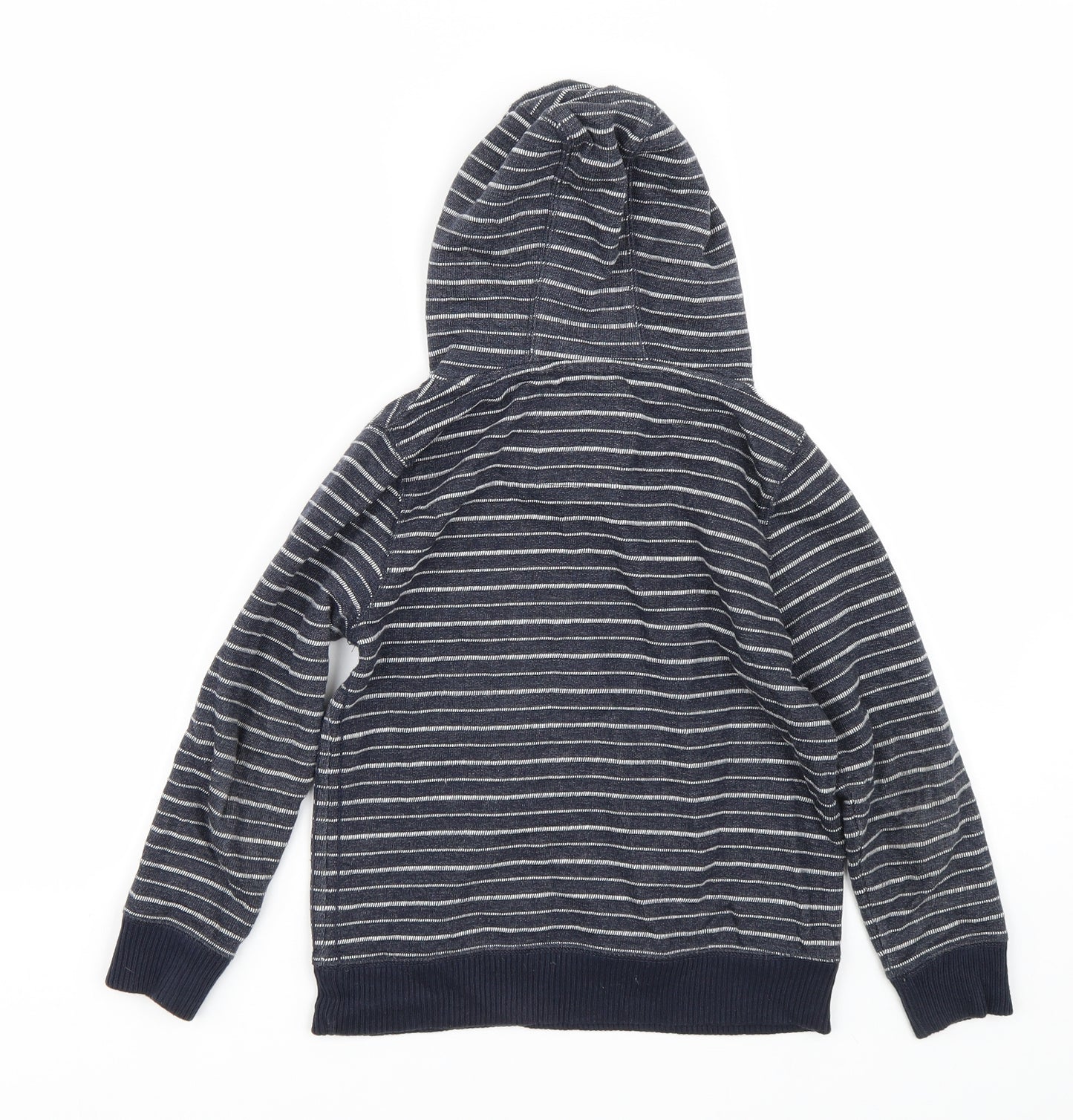 NEXT Boys Blue Spotted  Pullover Hoodie Size 8 Years