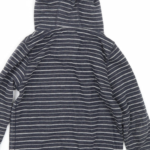 NEXT Boys Blue Spotted  Pullover Hoodie Size 8 Years