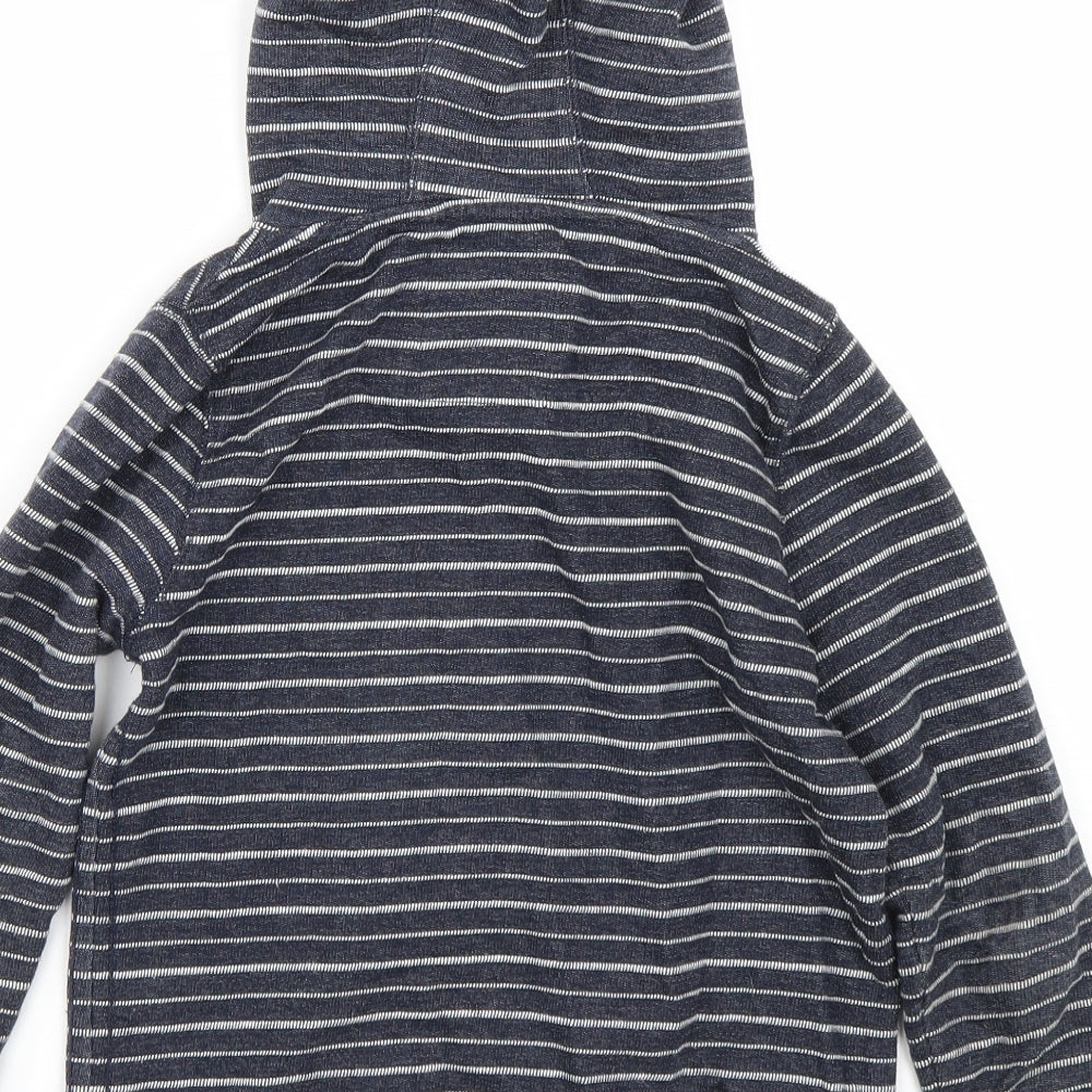 NEXT Boys Blue Spotted  Pullover Hoodie Size 8 Years