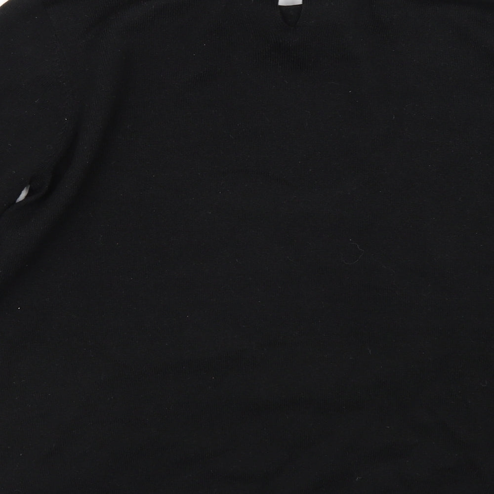 Papaya Womens Black   Pullover Jumper Size 14