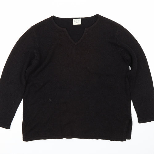 Levender Hill Womens Brown   Pullover Jumper Size L