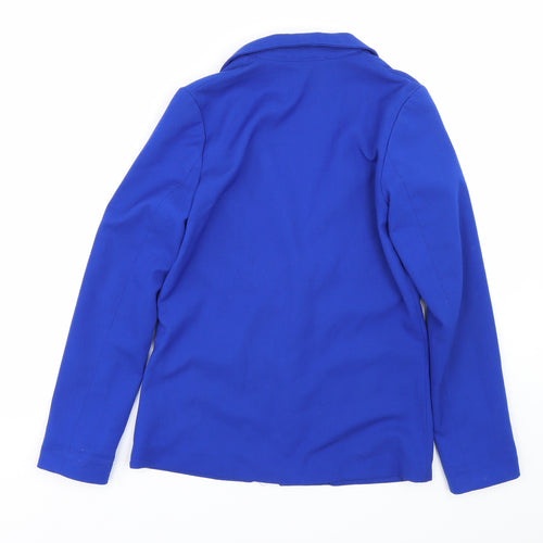H&M Womens Blue   Jacket Suit Size 4