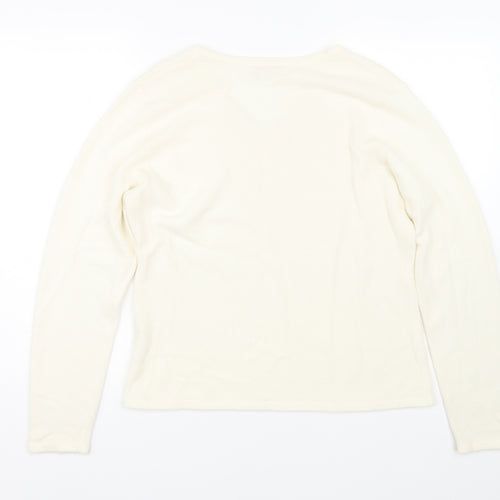 Mackays Womens White   Pullover Jumper Size XL