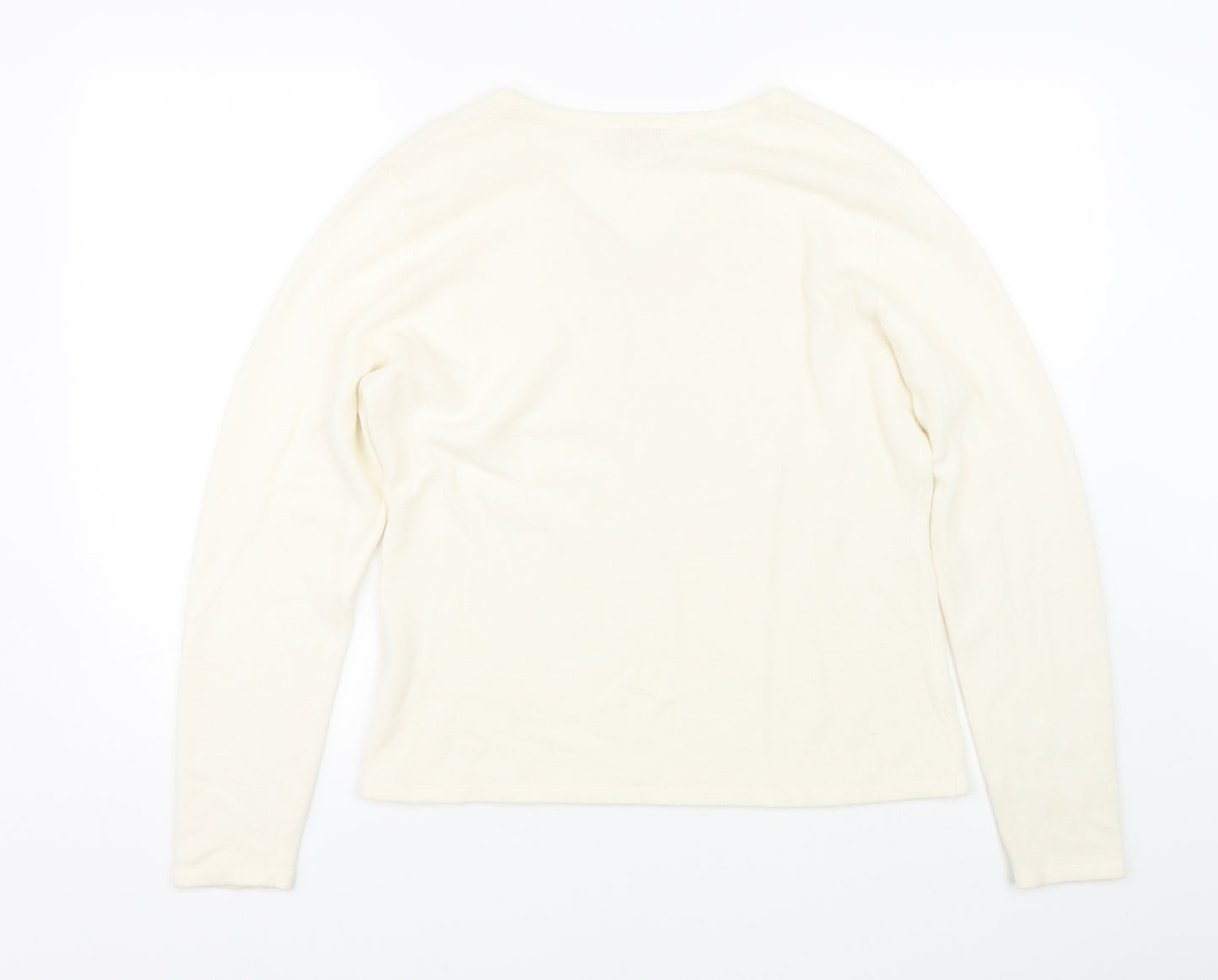 Mackays Womens White   Pullover Jumper Size XL