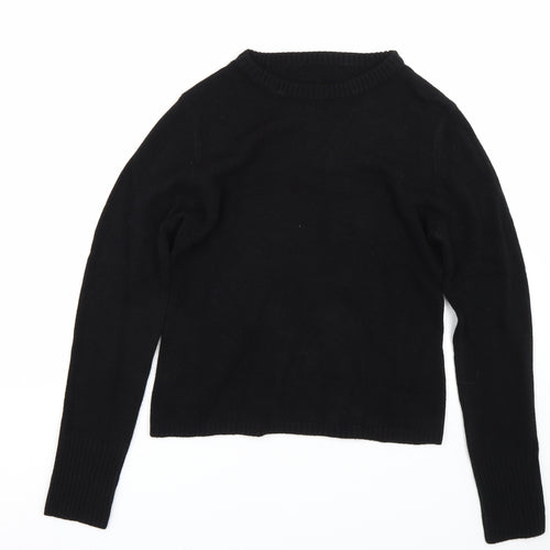 Preworn Womens Black   Pullover Jumper Size M