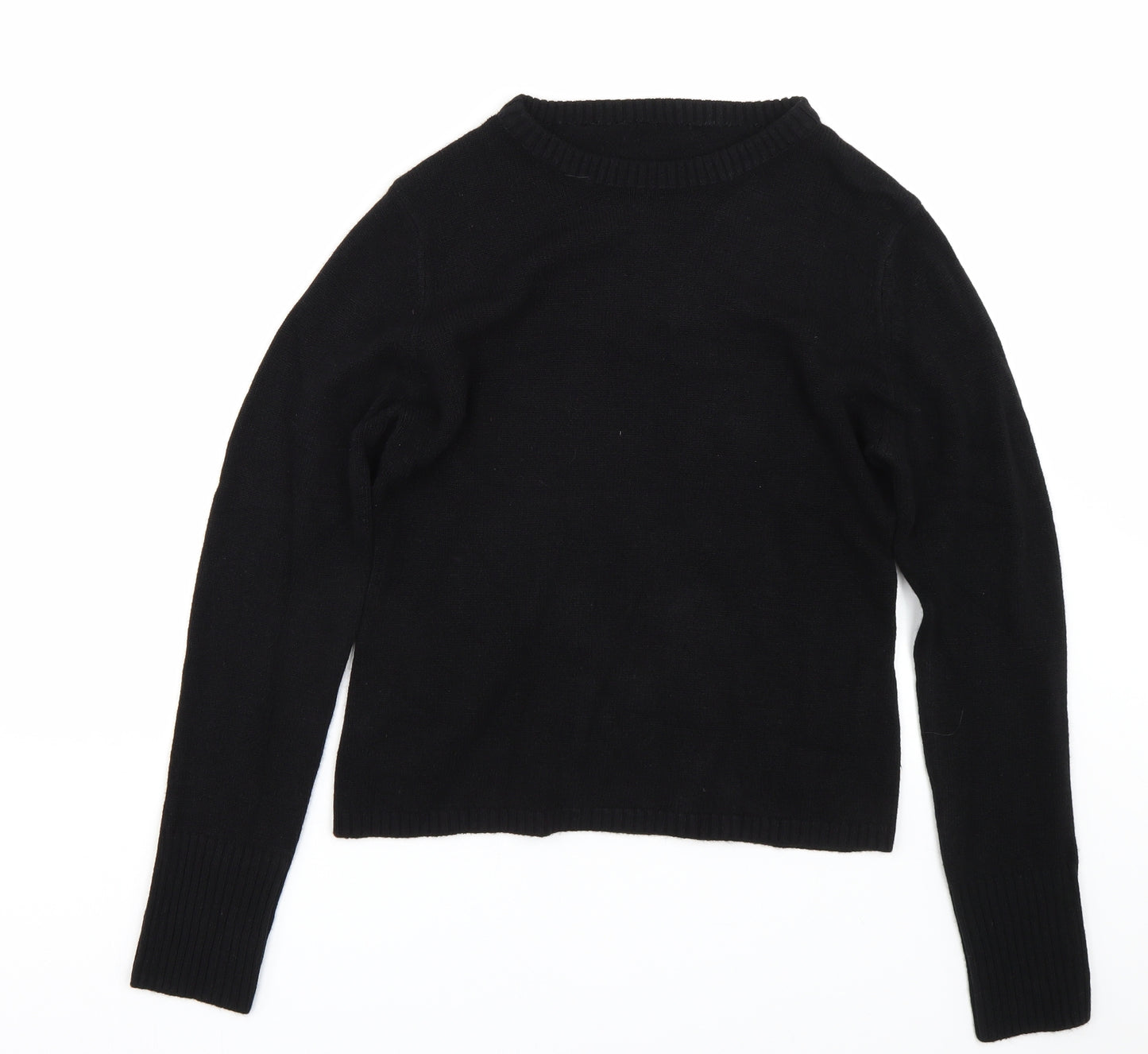 Preworn Womens Black   Pullover Jumper Size M