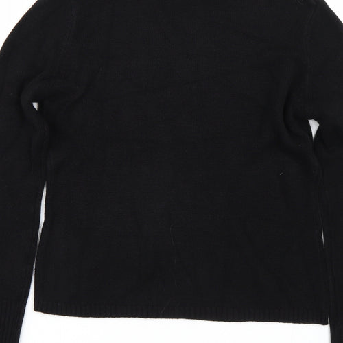 Preworn Womens Black   Pullover Jumper Size M