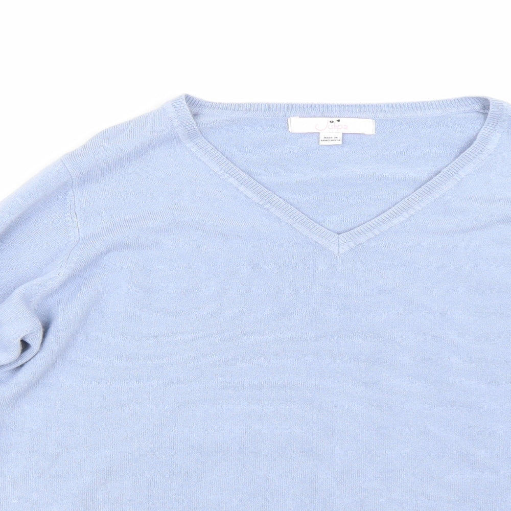 Julipa Womens Blue   Pullover Jumper Size 18