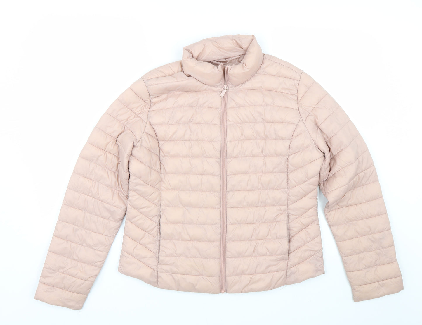 Preworn Womens Pink   Puffer Jacket Coat Size S