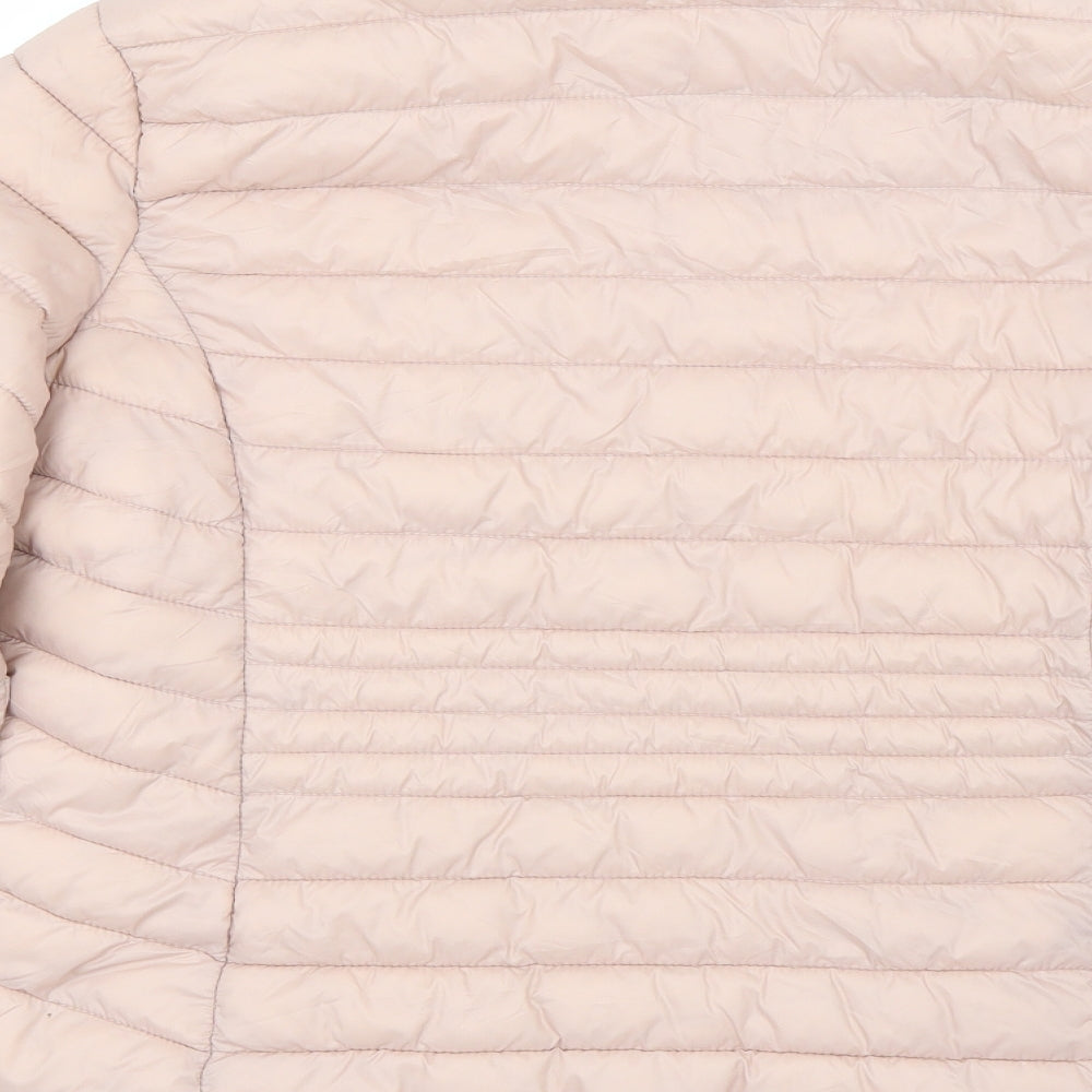 Preworn Womens Pink   Puffer Jacket Coat Size S