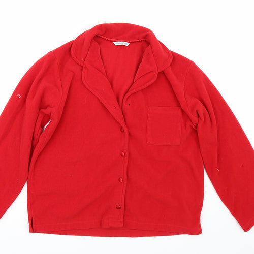 Dunnes Stores Womens Red   Cardigan Jumper Size 14