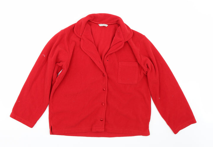 Dunnes Stores Womens Red Cardigan Jumper Size 14