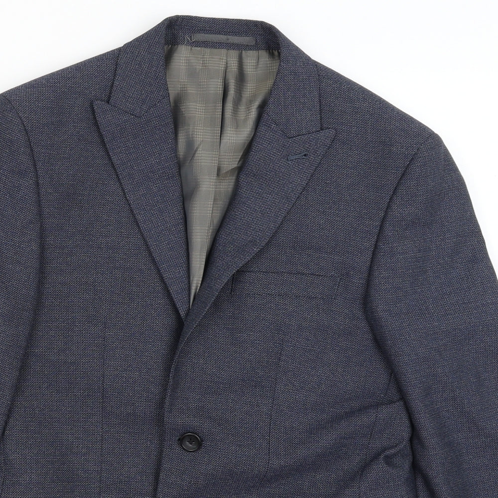 NEXT Mens Blue   Jacket Blazer Size S
