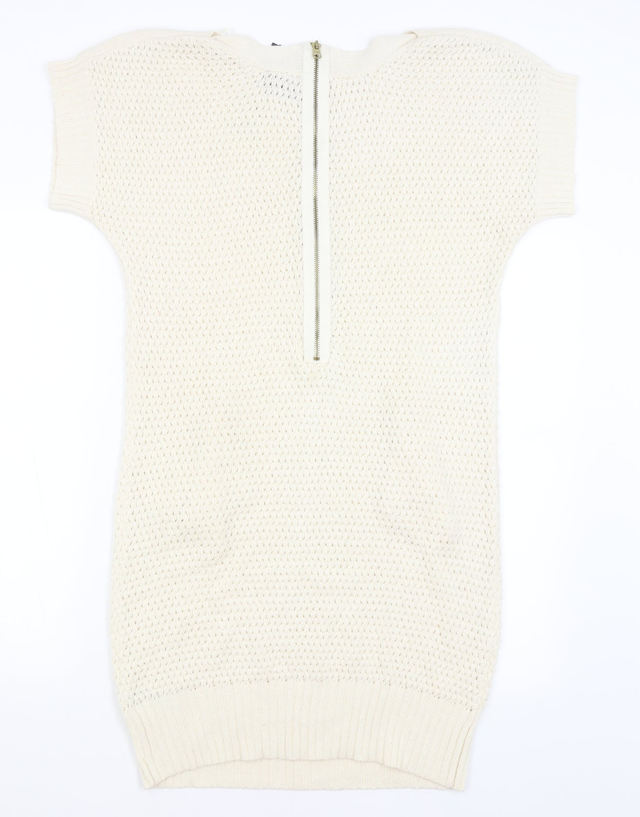 Soaked in Luxury Womens Ivory   Jumper Dress  Size S