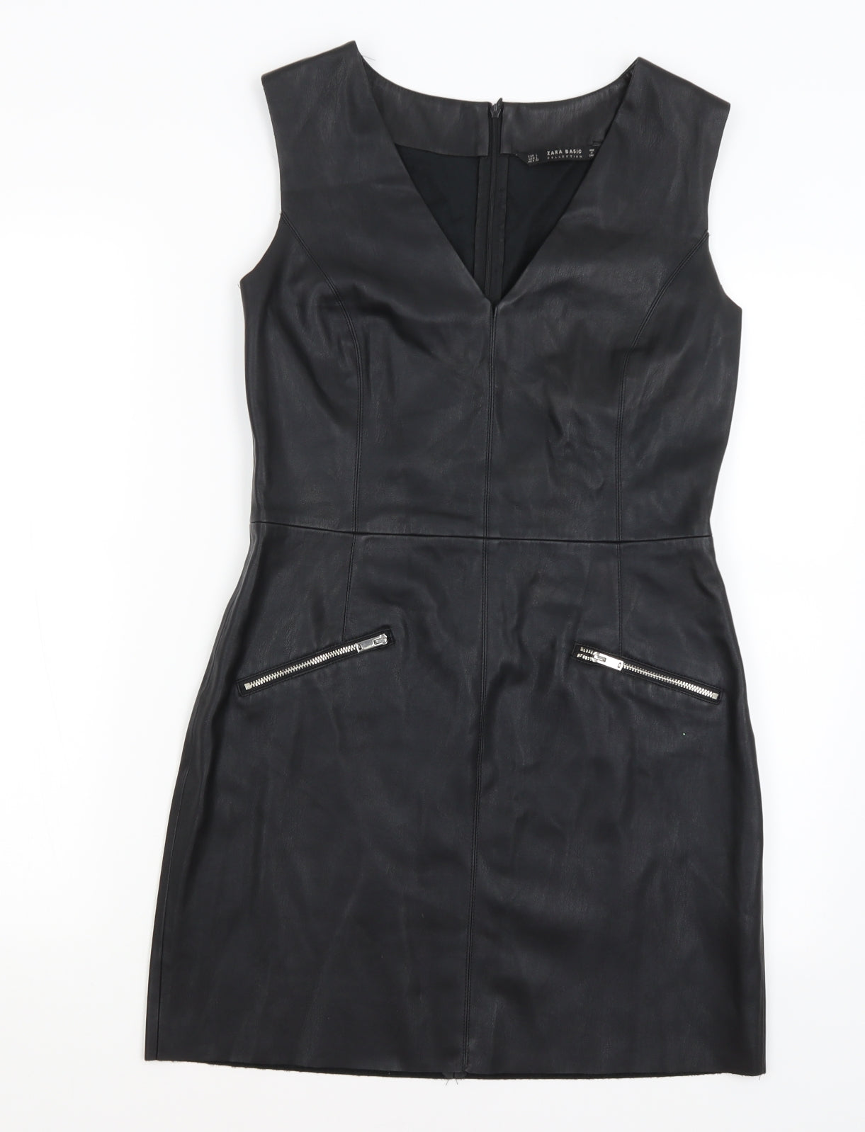 Zara Womens Black   Pencil Dress  Size L