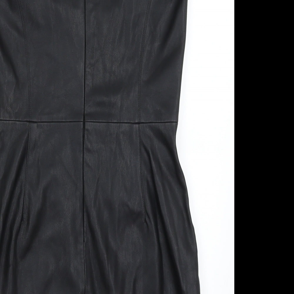 Zara Womens Black   Pencil Dress  Size L