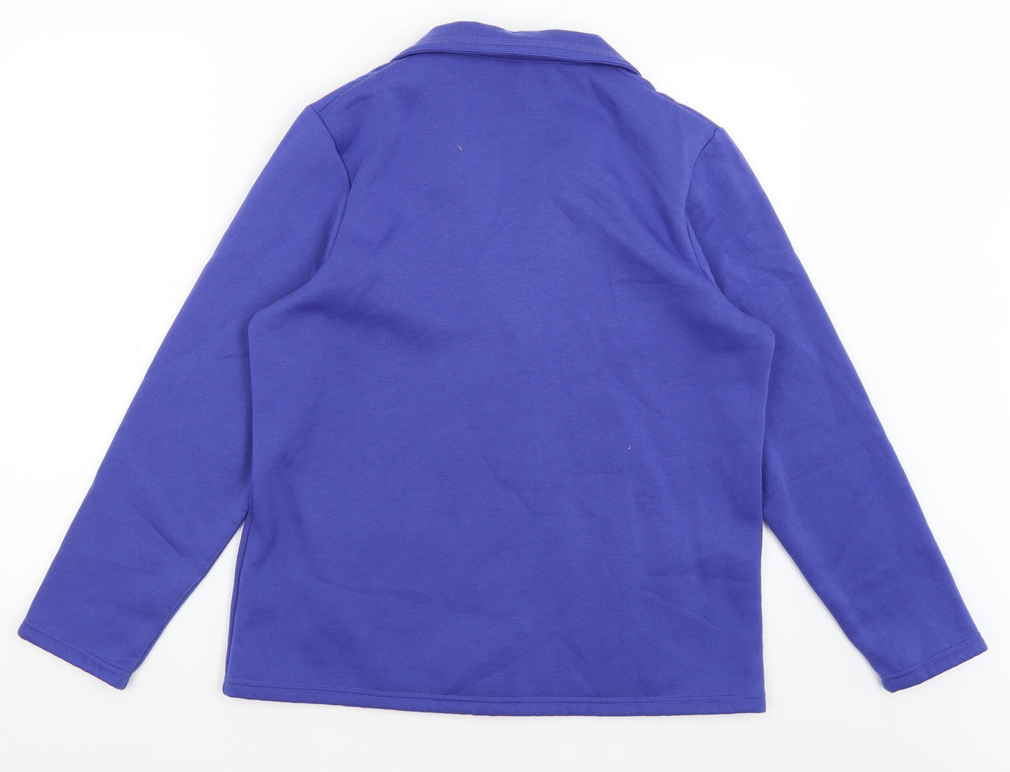 Damart Womens Blue   Cardigan Jumper Size 14