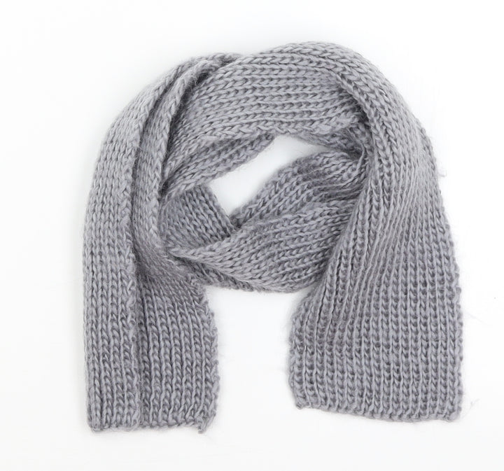 Preworn Girls Grey Scarf Scarves & Wraps One Size