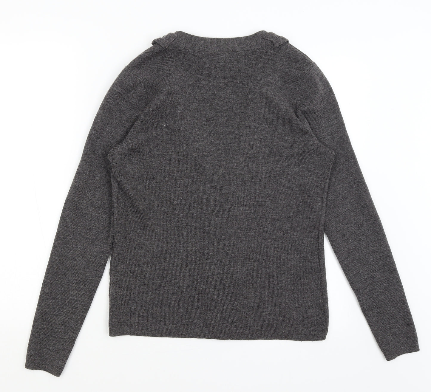 Tweeds Womens Grey   Cardigan Jumper Size L