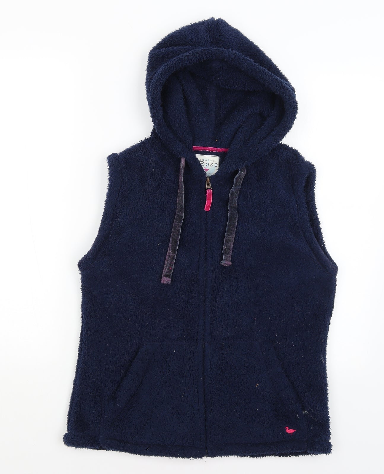 Country Rose Womens Blue   Vest Jumper Size S