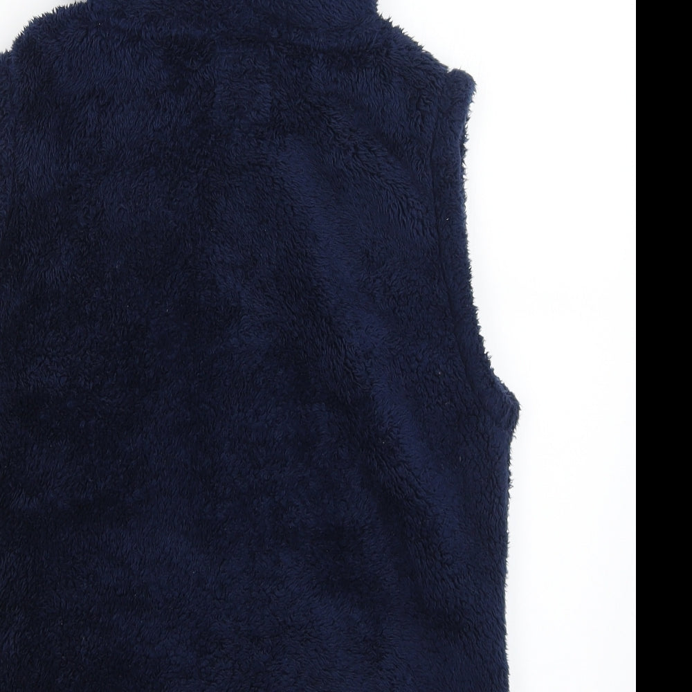 Country Rose Womens Blue   Vest Jumper Size S