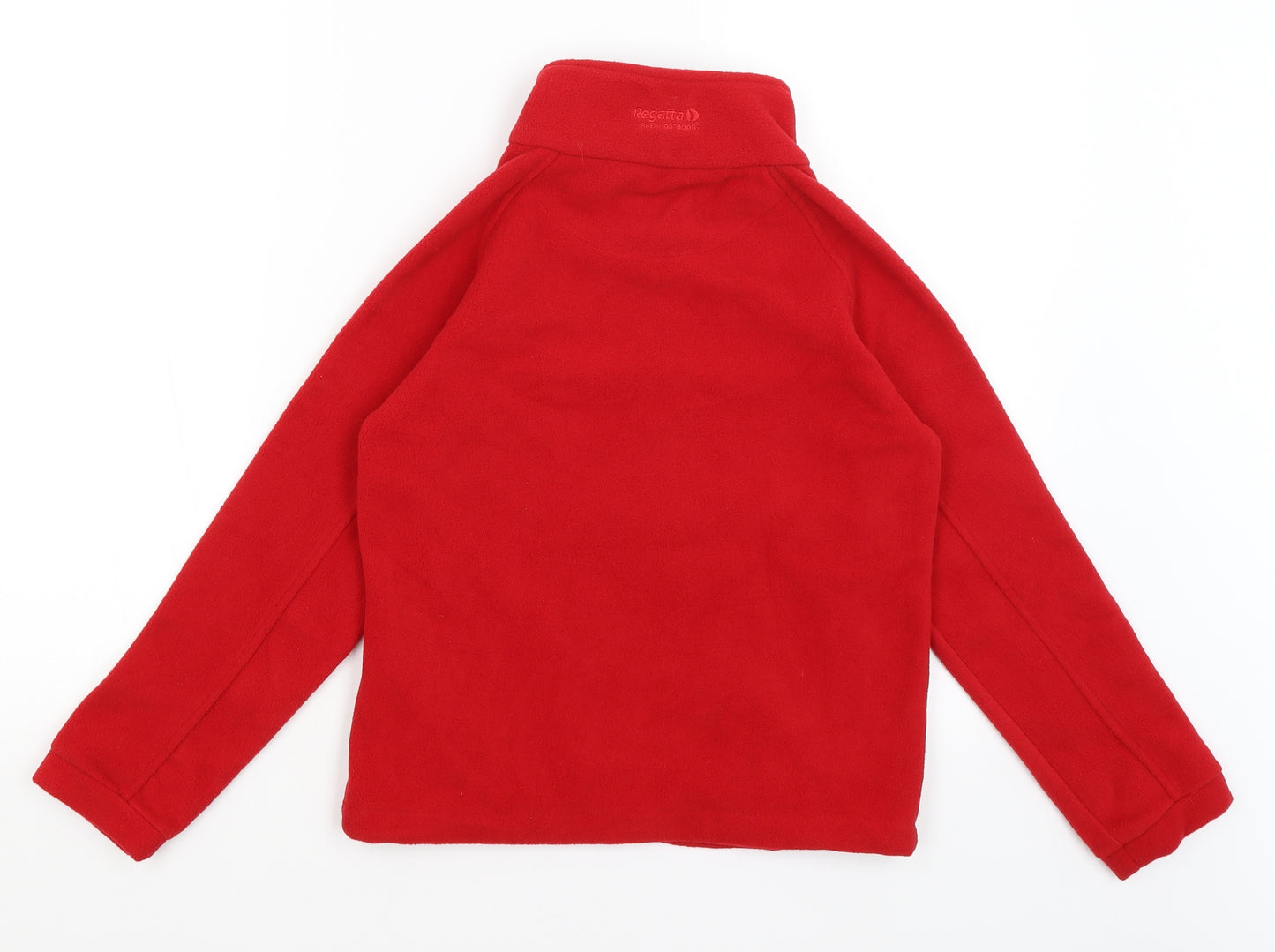 Regatta Boys Red   Full Zip Jumper Size 9-10 Years