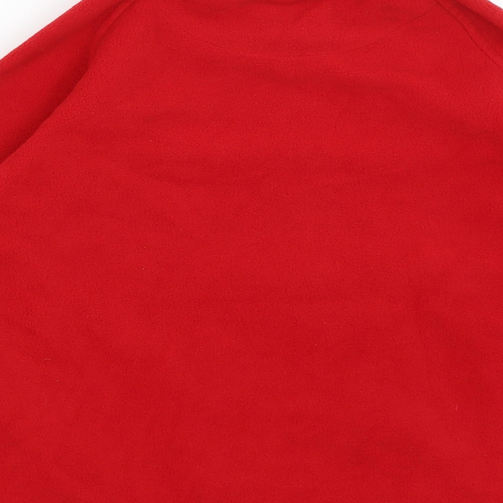 Regatta Boys Red   Full Zip Jumper Size 9-10 Years
