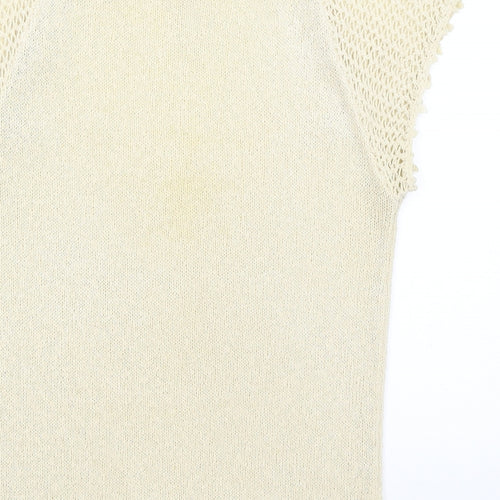 Emreco Womens Gold   Basic T-Shirt Size S