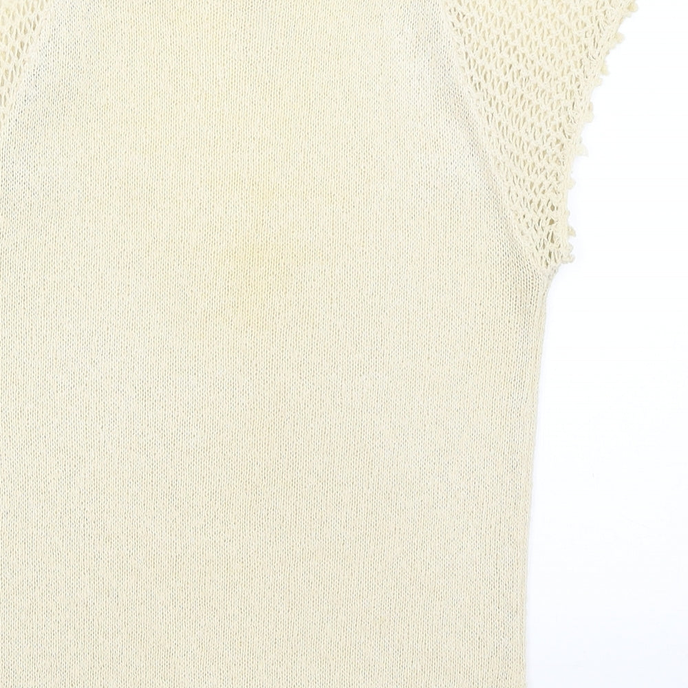 Emreco Womens Gold   Basic T-Shirt Size S