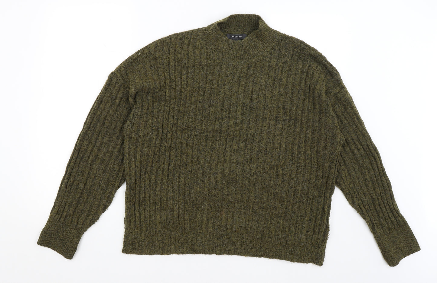 Primark Womens Green   Pullover Jumper Size L