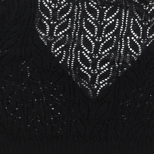 Ses Womens Black   Cardigan Jumper Size 14