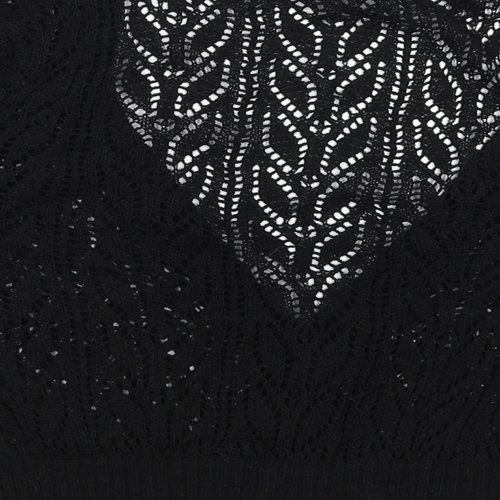 Ses Womens Black   Cardigan Jumper Size 14