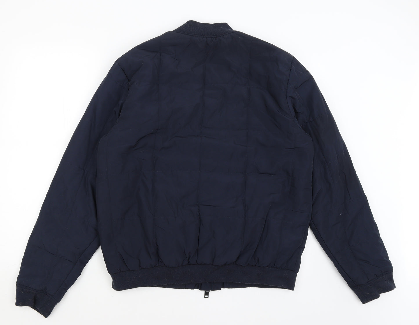 ACW 85 Mens Blue   Quilted Coat Size L