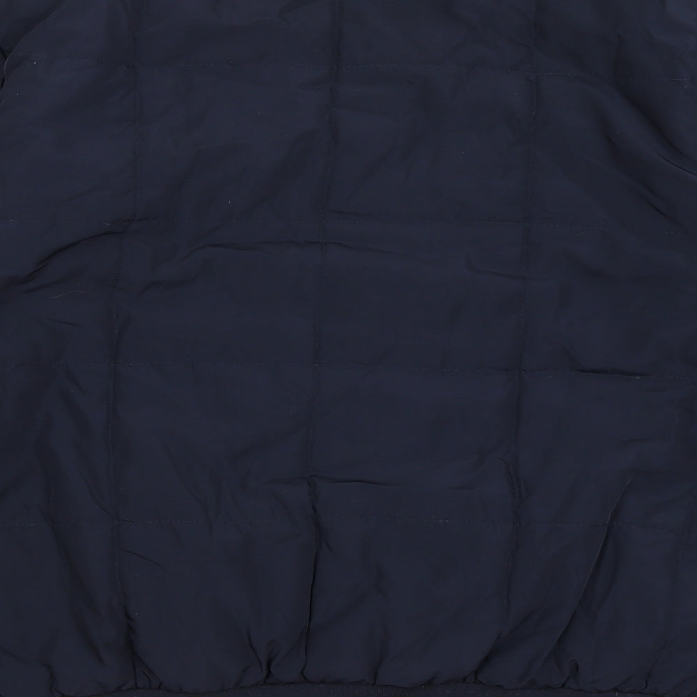 ACW 85 Mens Blue   Quilted Coat Size L