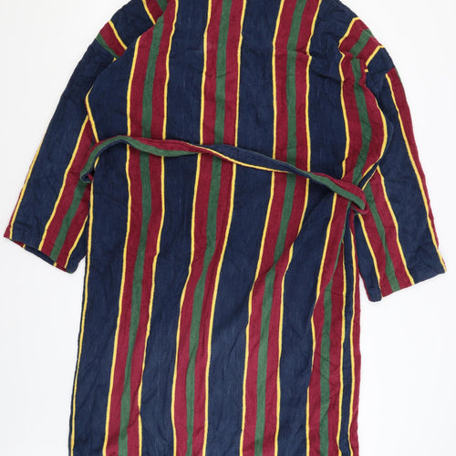 House of Fraser Mens Blue Striped   Gown Size XL