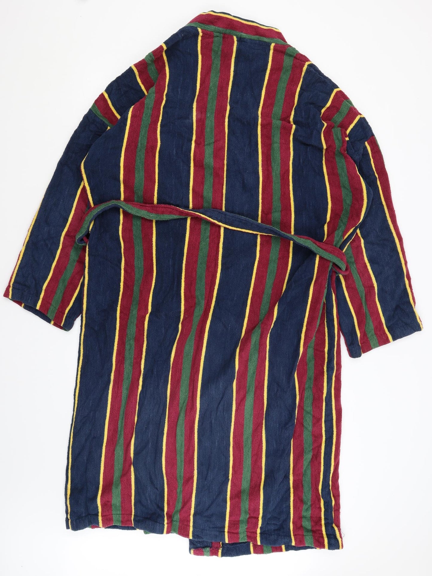 House of Fraser Mens Blue Striped   Gown Size XL