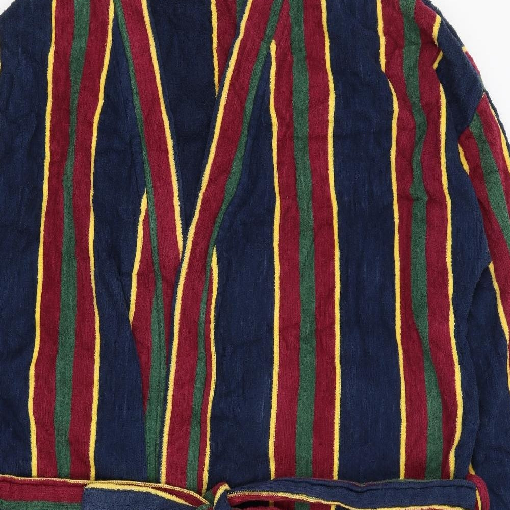 House of Fraser Mens Blue Striped   Gown Size XL