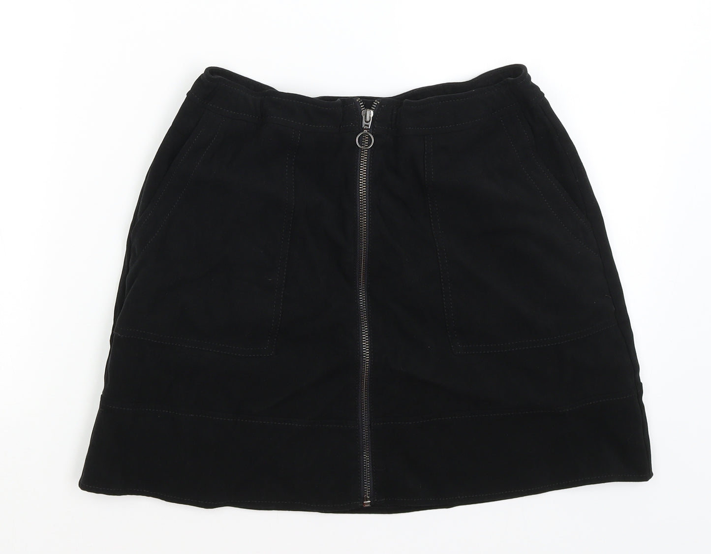 New Look Womens Black   A-Line Skirt Size 12