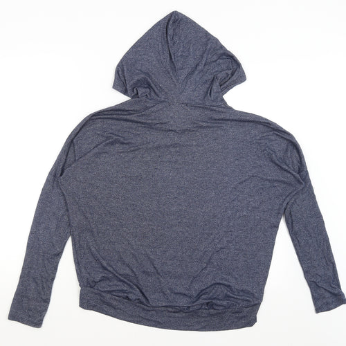 Acemi Womens Blue   Pullover Hoodie Size M