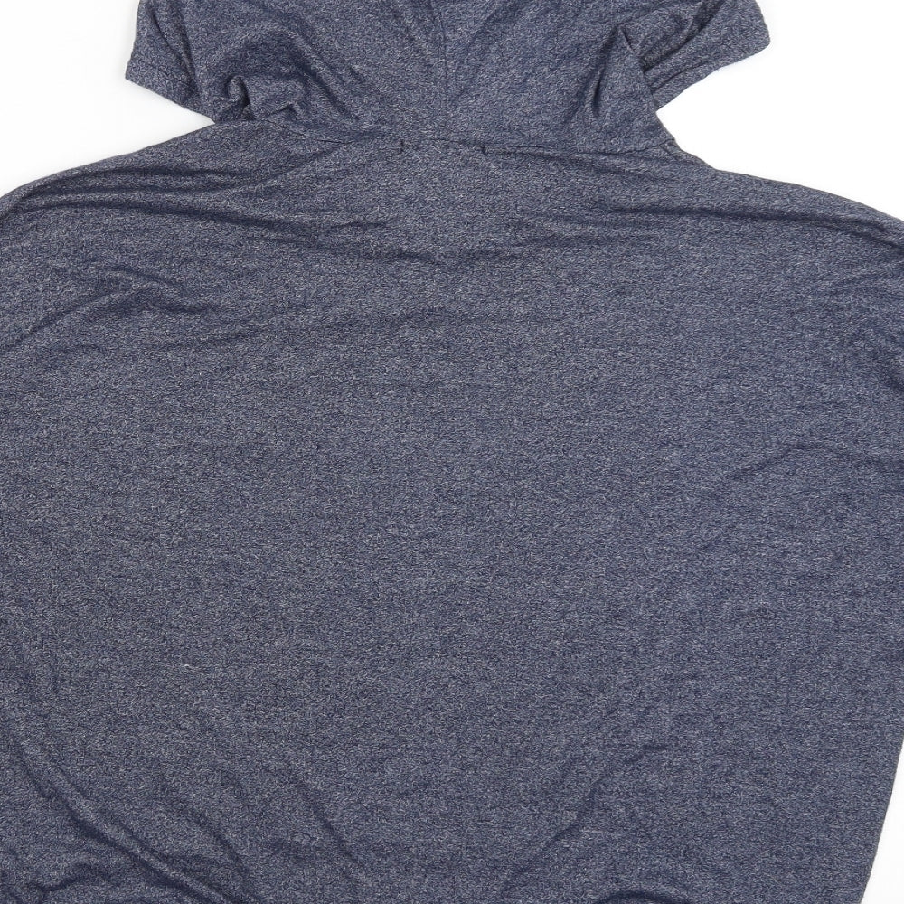 Acemi Womens Blue   Pullover Hoodie Size M