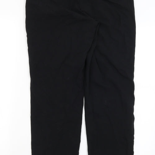 M&S Womens Black   Dress Pants Trousers Size 10 L28 in