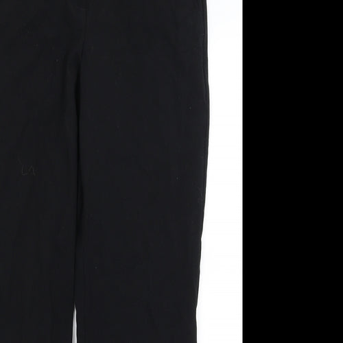 M&S Womens Black   Dress Pants Trousers Size 10 L28 in