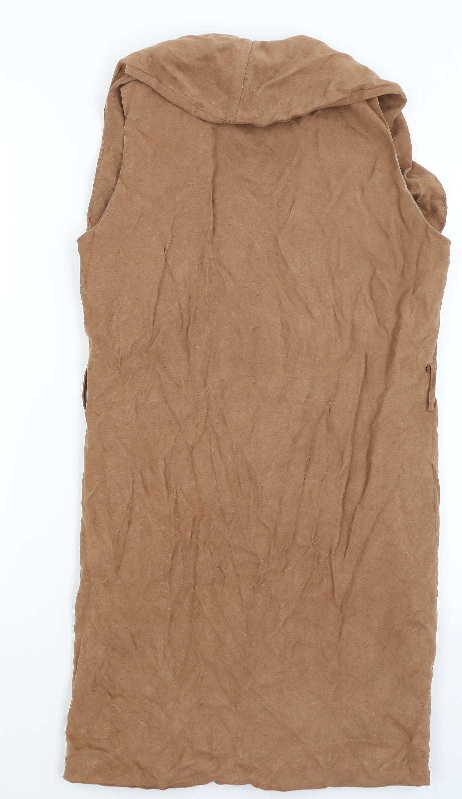Ravi Famous Womens Brown   Vest Jumper Size 10