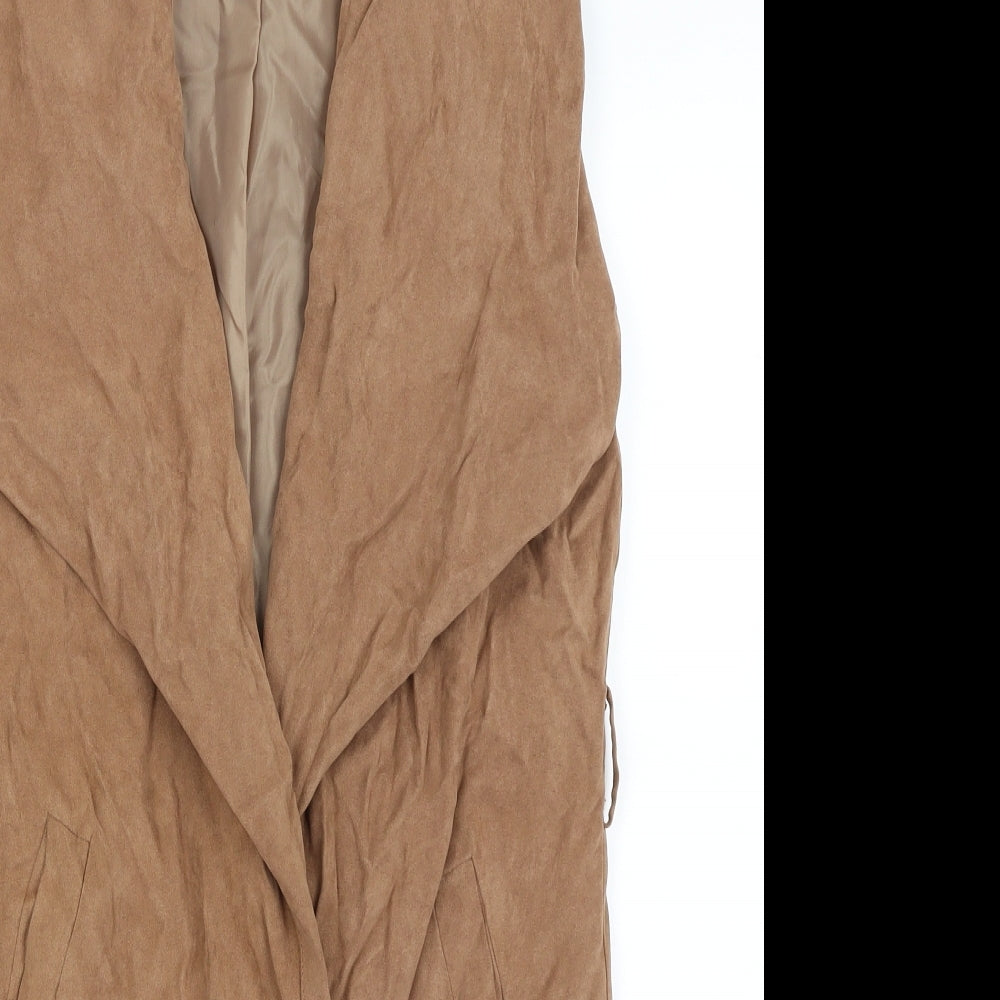 Ravi Famous Womens Brown   Vest Jumper Size 10