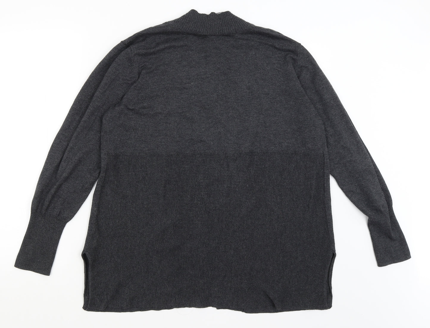 Worthington Womens Grey   Cardigan Jumper Size XL