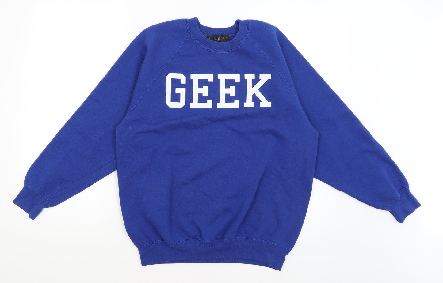 Topshop Womens Blue   Pullover Jumper Size S