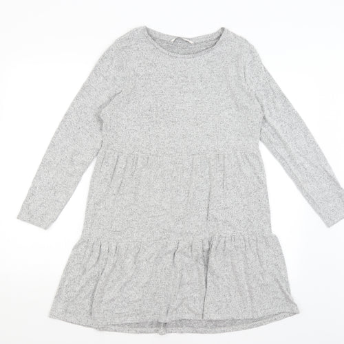 TU Womens Grey   Fit & Flare  Size 12