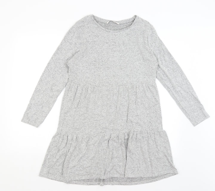 TU Womens Grey   Fit & Flare  Size 12