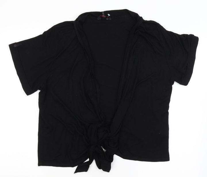 Simply Be Womens Black Cardigan Jumper Size 20